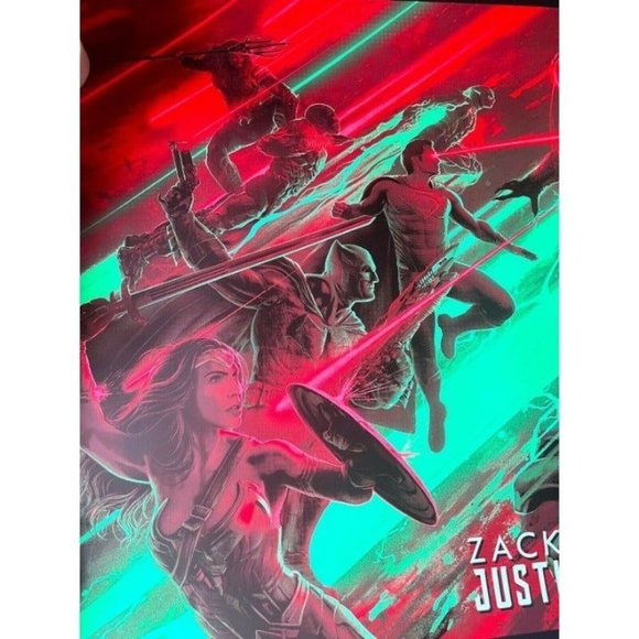 ZACK SNYDER'S JUSTICE LEAGUE Juan Ramos Poster BottleNeck Gallery Print 24x36 - Picture 4 of 10